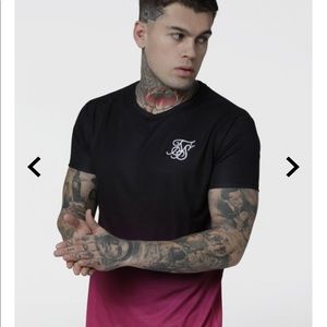 Men’s SikSilk medium fade tee NWOT